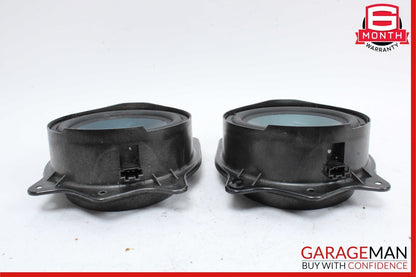 07-09 Mercedes W221 S550 S600 S63 AMG Rear Door Audio Sound Speaker Set of 2 Pc