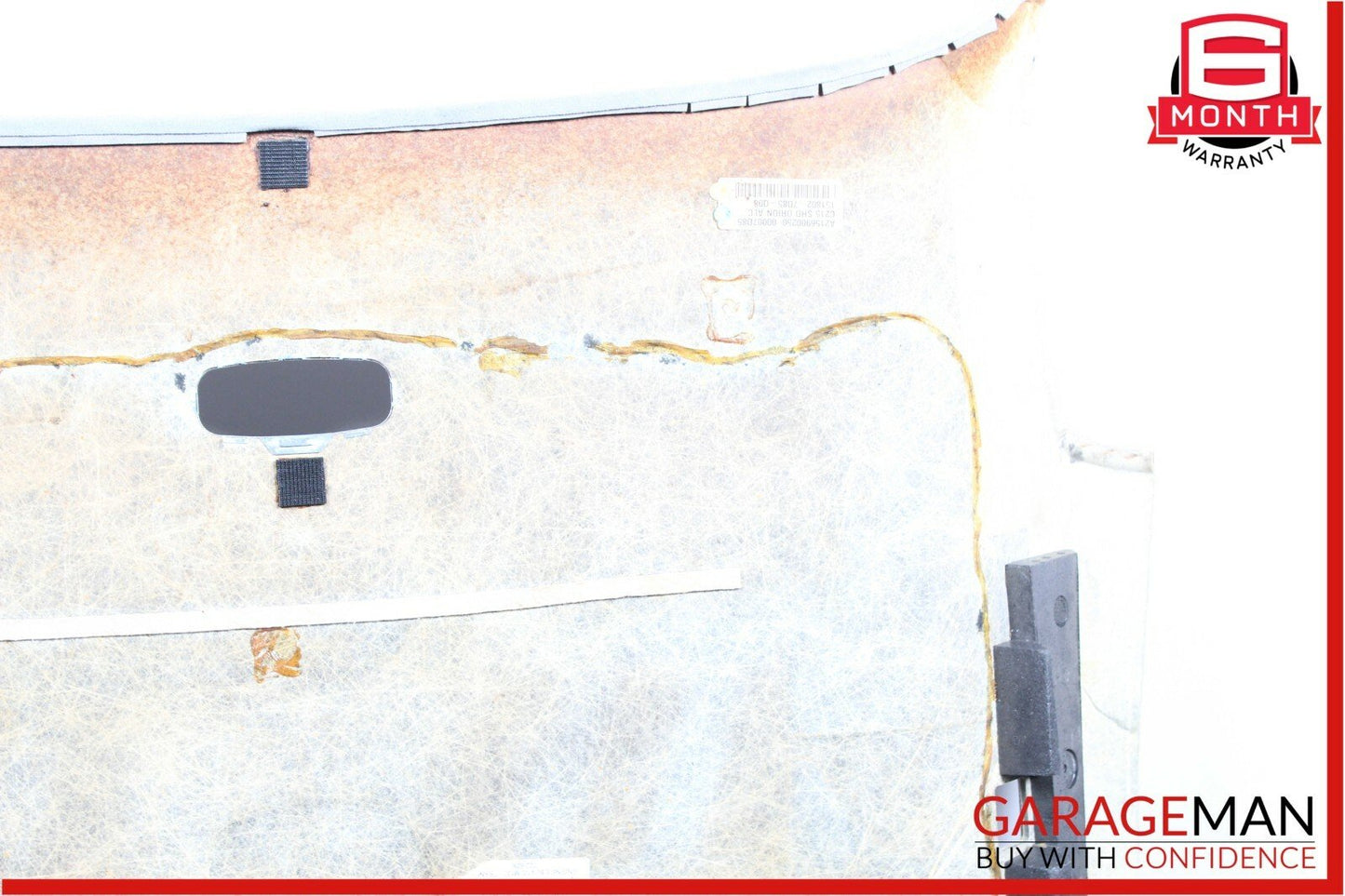 00-06 Mercedes W215 CL600 Headliner Sunroof Roof Trim Panel Alcantara Suede Gray