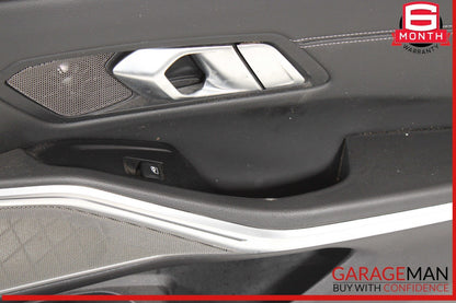 19-24 BMW M340i 330i G20 Rear Right Passenger Side Door Cover Panel Black OEM