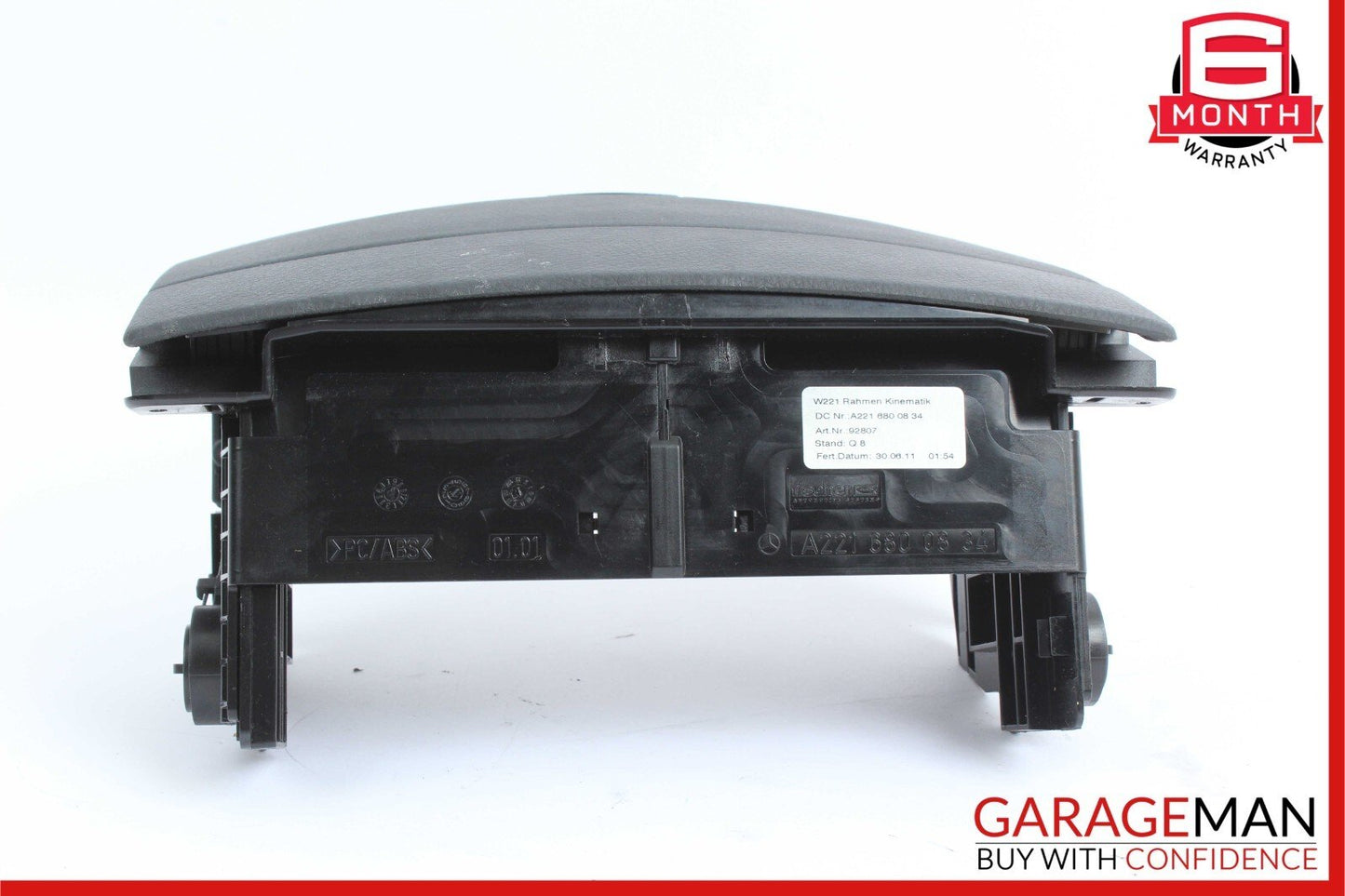 07-13 Mercedes W221 S400 S550 Center Console Dashboard CD Player Trim Cover OEM