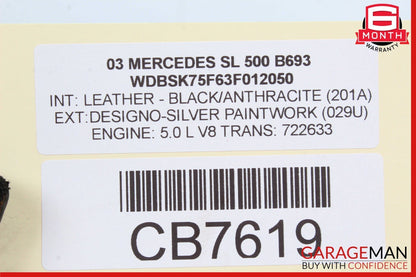 03-06 Mercedes R230 SL500 C230 CLK320 Anti Theft Alarm Module 2118209126 OEM