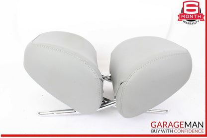 13-16 Audi A4 Front Right and Left Side Headrest Head Rest Gray 8K0881901 OEM