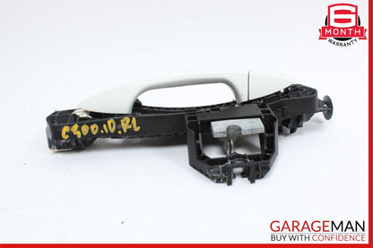 08-11 Mercedes W204 C300 Rear Left Driver Side Exterior Door Handle White OEM