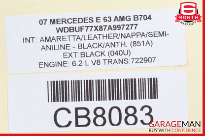 03-09 Mercedes W211 E63 E55 AMG Rear Right Door Control Module 2118704126 OEM