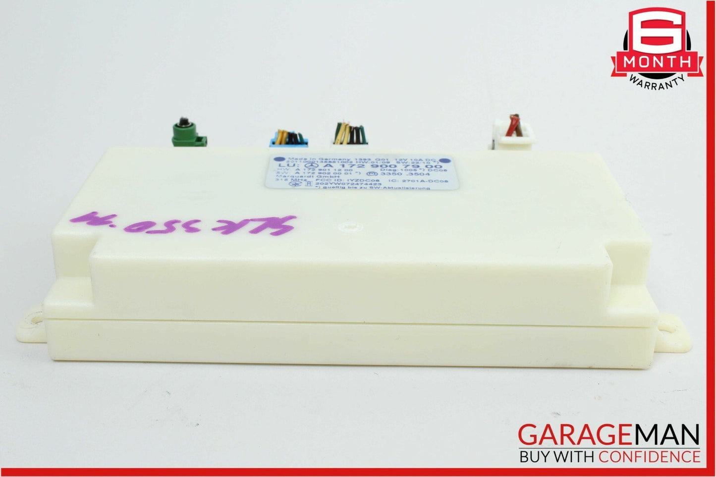 12-16 Mercedes R172 SLK300 SLK350 Keyless Go Entry Control Module Unit OEM