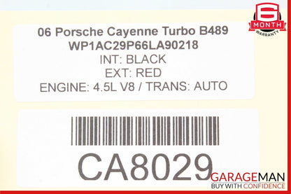 03-10 Porsche Cayenne Turbo Emergency Hazard Lights Switch Controller Module OEM