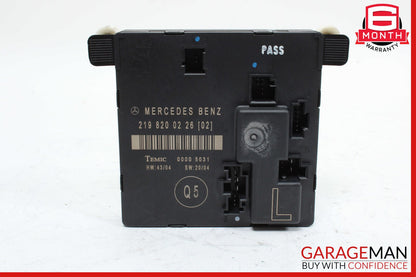 06-11 Mercedes W219 CLS500 CLS63 Rear Left Door Control Module 2198200226 OEM