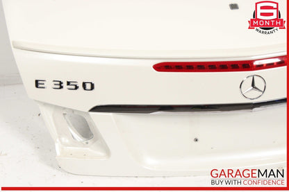 11-17 Mercedes W207 E350 E550 Convertible Rear Trunk Lid Deck Shell Panel OEM