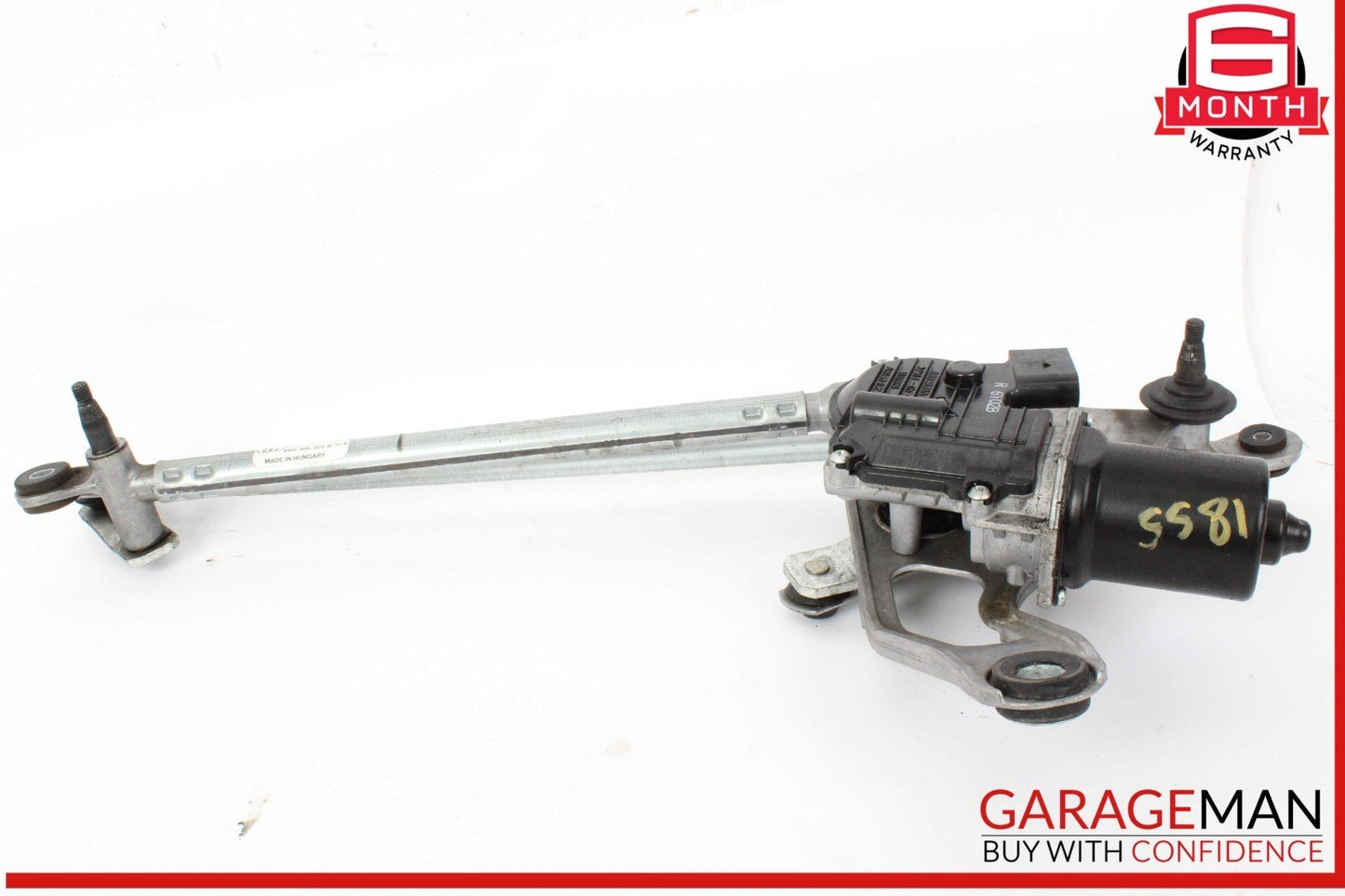18-24 Audi S5 Front Windshield Wiper Motor Linkage Assembly 8W6955023B OEM