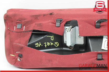 14-18 Maserati Quattroporte Rear Right Side Seat Bolster Cushion Pad Cover Red