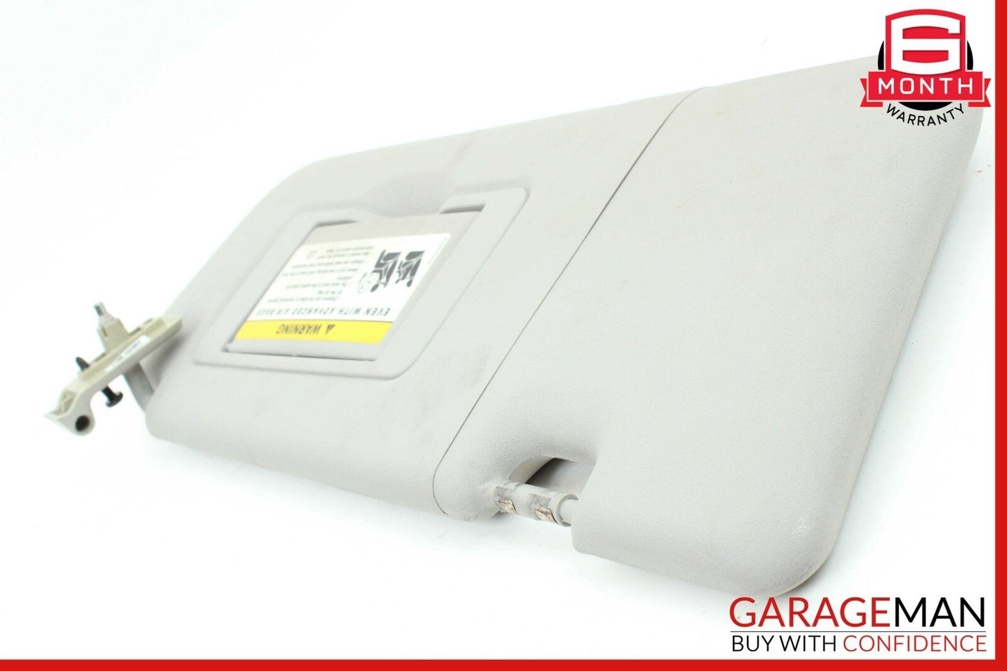 06-12 Mercedes GL450 ML450 Front Right Side Sun Visor Sunvisor Shade Cover Grey