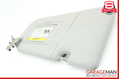 06-12 Mercedes GL450 ML450 Front Right Side Sun Visor Sunvisor Shade Cover Grey