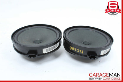 08-14 Mercedes GLK350 C250 C300 Rear Right & Left Side Door Sound Speakers Set