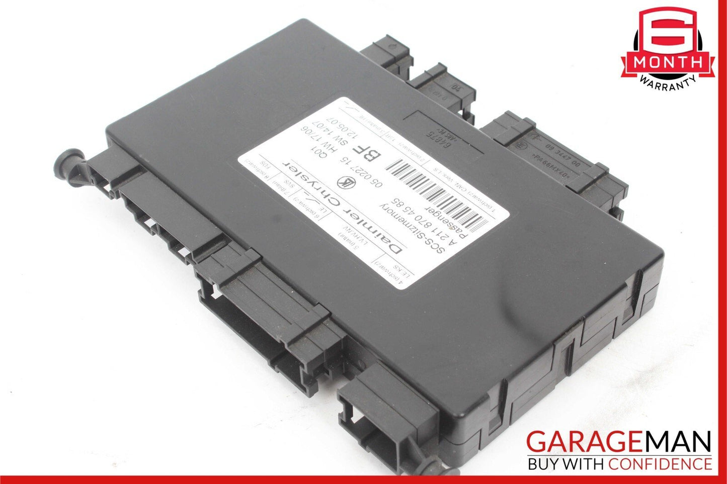 06-09 Mercedes W211 E550 CLS500 Seat Control Module Front Right Passenger OEM