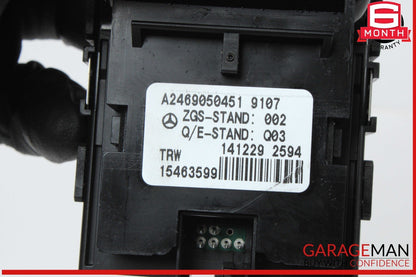 12-20 Mercedes W117 CLA250 Parking Brake Release Handle 2469050451 OEM