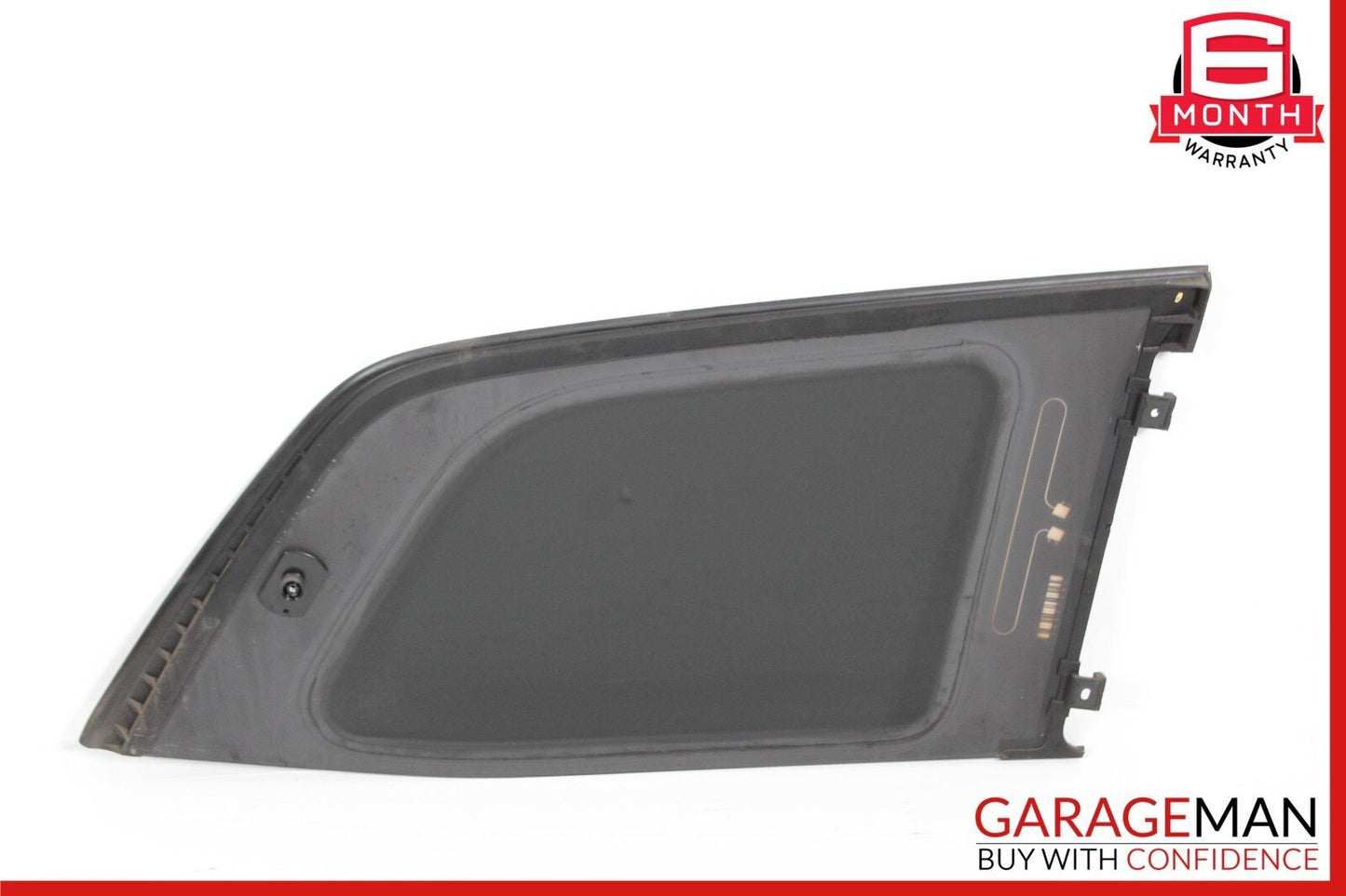 13-19 Mercedes X166 GL450 GLS550 Rear Left Side Quarter Window Glass Trim Assy