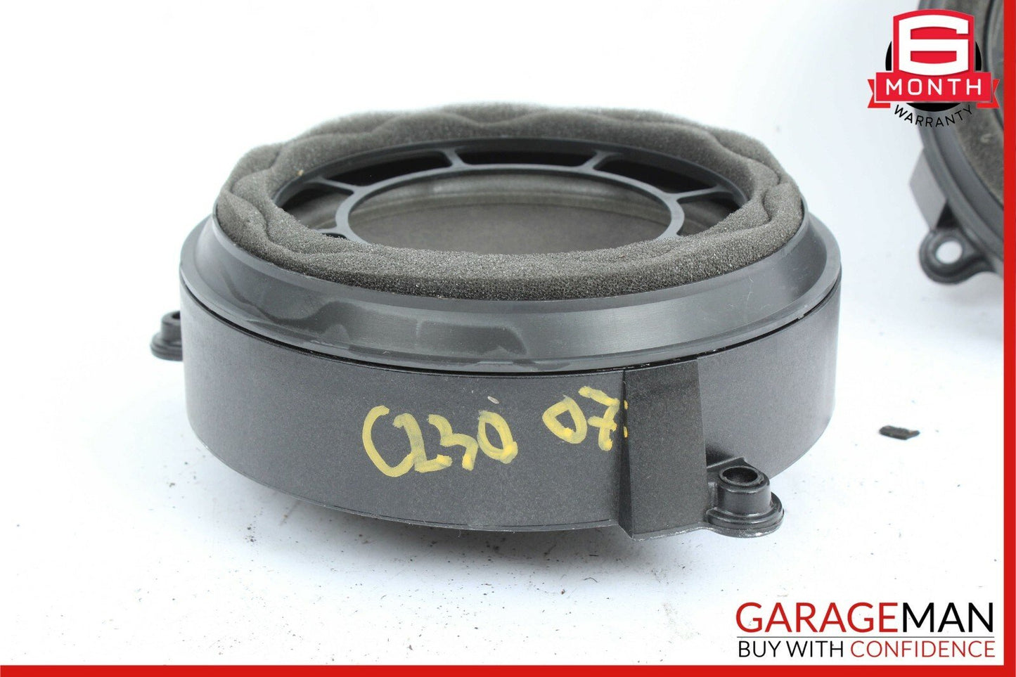 01-07 Mercedes W203 C230 Front Right & Left Side Door Sound Audio Speakers Set