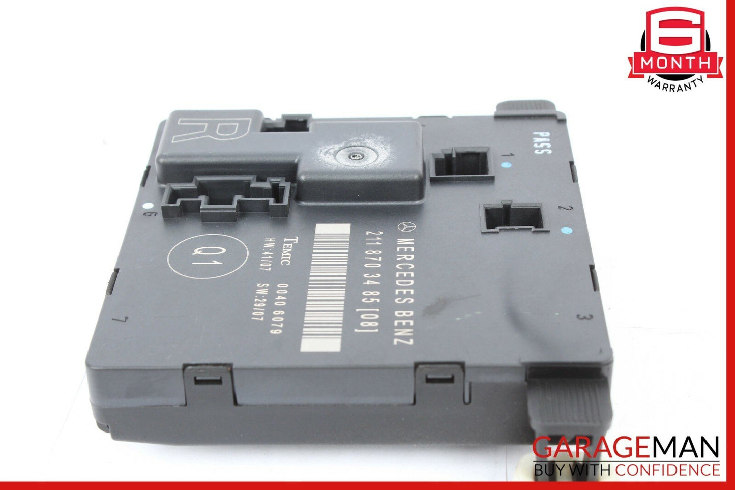 07-09 Mercedes W211 E350 E550 Rear Right Passenger Side Door Control Module OEM