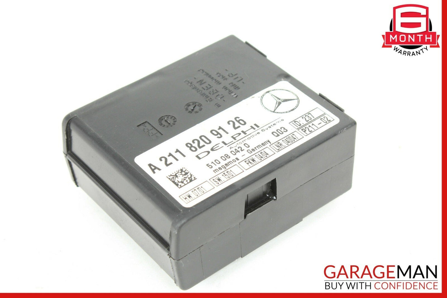 00-06 Mercedes R230 SL500 CL500 S500 Anti Theft Alarm Sensor Control Module OEM