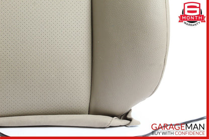 08-11 Mercedes W204 C280 Front Right Passenger Top Upper Seat Cushion Beige OEM