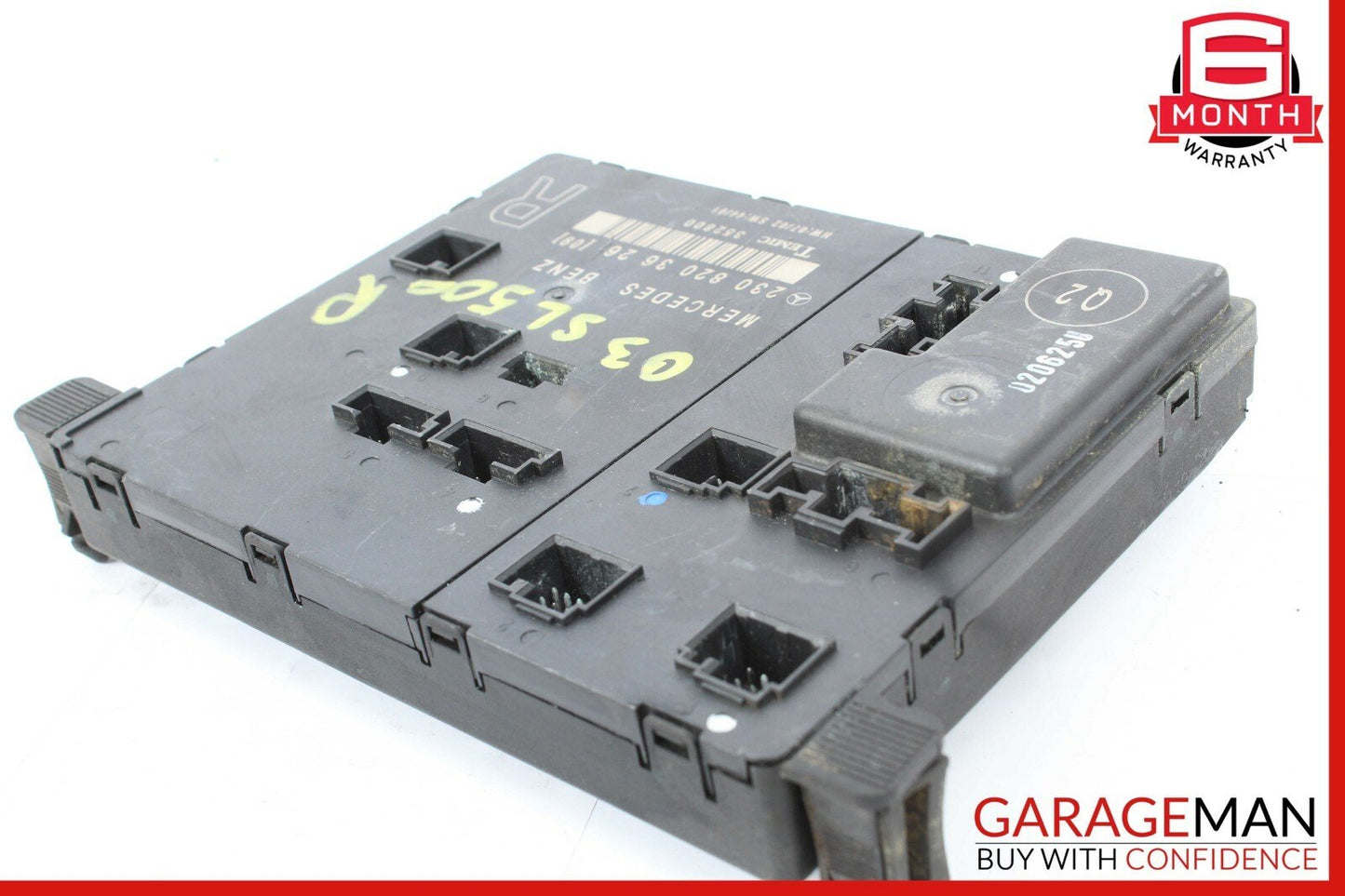 03-08 Mercedes R230 SL500 SL600 Front Right Passenger Side Door Control Module