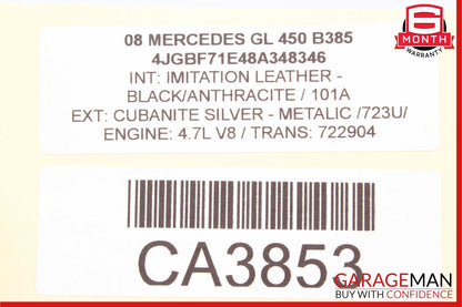 06-13 Mercedes GL450 R550 ML550 Front Right Side Door Control Module Unit