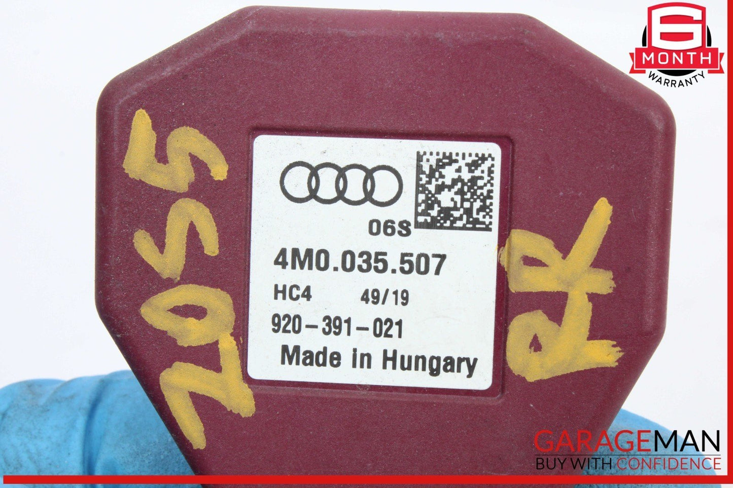17-24 Audi S5 A4 Rear Left or Right Phone Antenna Control Module 4M0035507 OEM