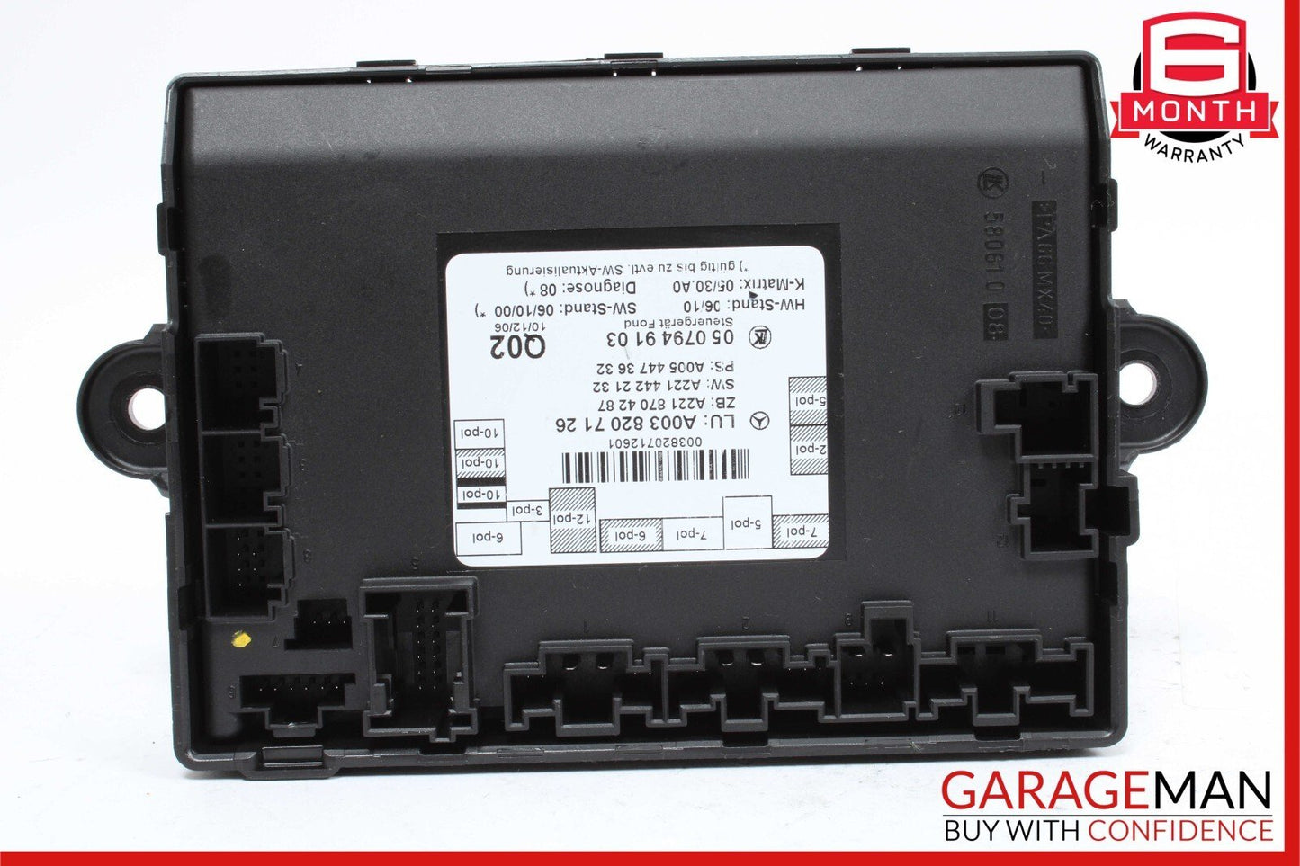 07-13 Mercedes W221 S550 S400 Rear Right or Left Side Door Control Module OEM