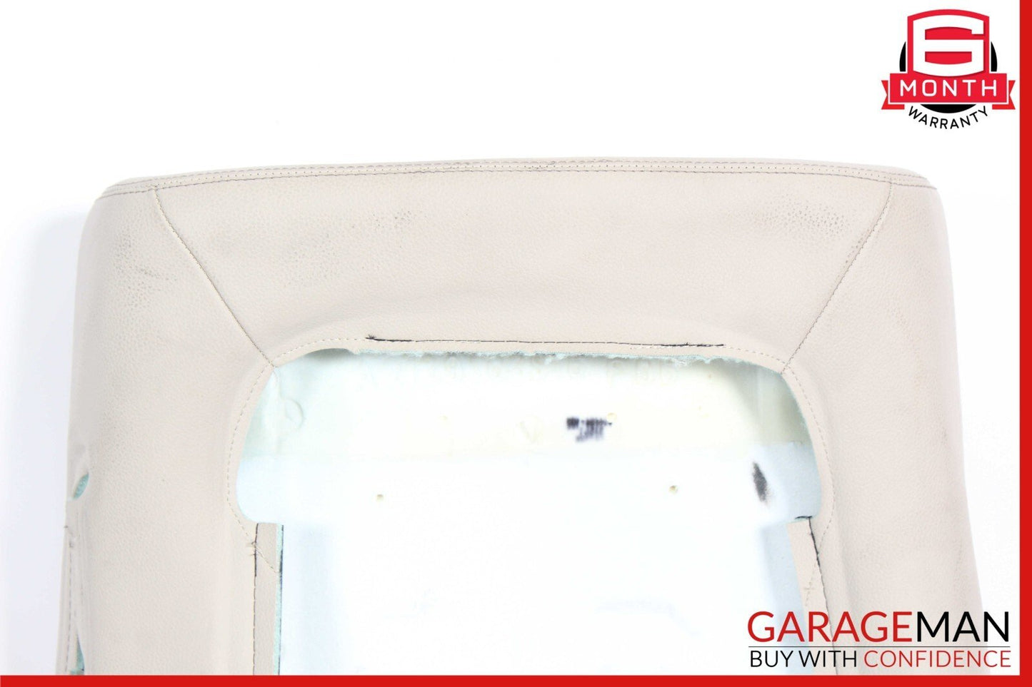 10-16 Mercedes W212 E350 E400 Front Left Driver Top Upper Seat Cushion Beige OEM