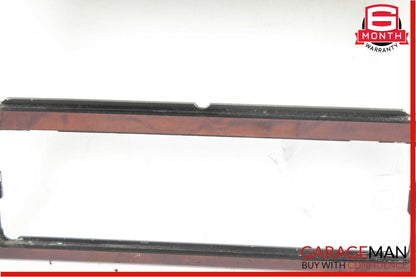 98-02 Mercedes W210 E320 E420 Front Center Console Dash Hazard Switch Trim Wood