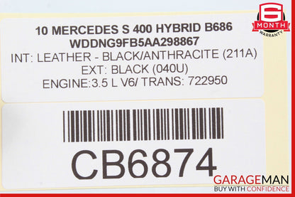 07-14 Mercedes W221 S400 CL550 Trunk Release Remote Open Close Module OEM
