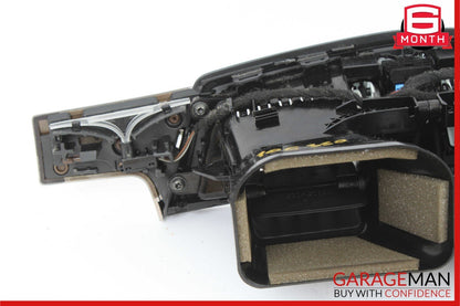 10-13 Mercedes W212 E350 Front Center Dash AC A/C Air Vent Trim Assembly Wood