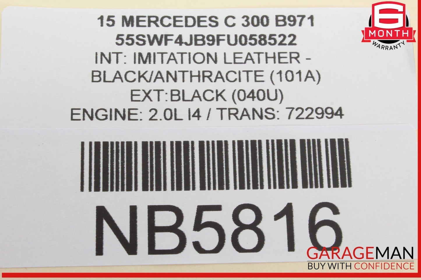 15-20 Mercedes W205 C300 C350e Front Left Side Door Lock Latch Actuator OEM