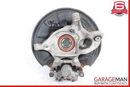 08-15 Mercedes W204 C250 Rear Left Spindle Knuckle Hub Bearing w/ Brake Rotor
