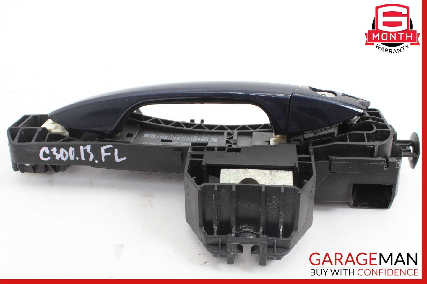 08-14 Mercedes W204 C300 Front Left Side Exterior Door Handle Assembly Gray OEM