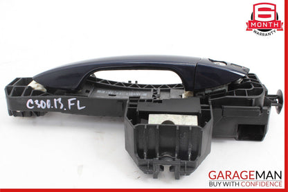 08-14 Mercedes W204 C300 Front Left Side Exterior Door Handle Assembly Gray OEM