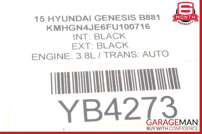 15-20 Hyundai Genesis G80 AWD Front Left or Right Side Upper Control Arm OEM