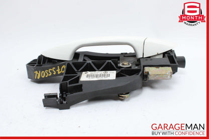 07-13 Mercedes W221 S550 S600 S63 AMG Rear Left Side Exterior Door Handle White