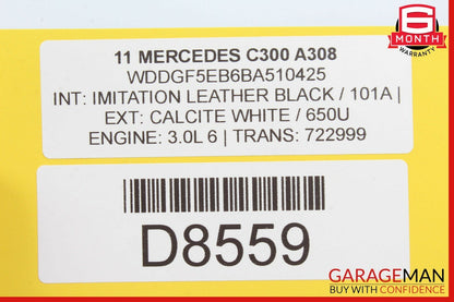 08-14 Mercedes W204 C250 C300 Front Left Driver Side Door Control Module OEM
