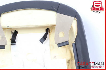 03-10 Porsche Cayenne 955 957 Front Left Top Upper Seat Cushion Black Leather