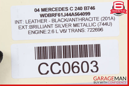 01-07 Mercedes W203 C230 C240 Front Left Side Door Controller Module Unit