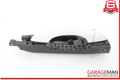 17-24 Audi Q7 Right Passenger Side Exterior Door Handle White 4M0837886A OEM