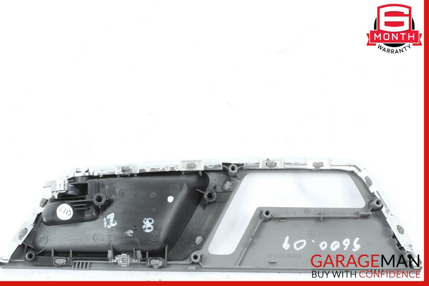 07-09 Mercedes W221 S550 S450 Rear Left Side Interior Door Handle Black OEM