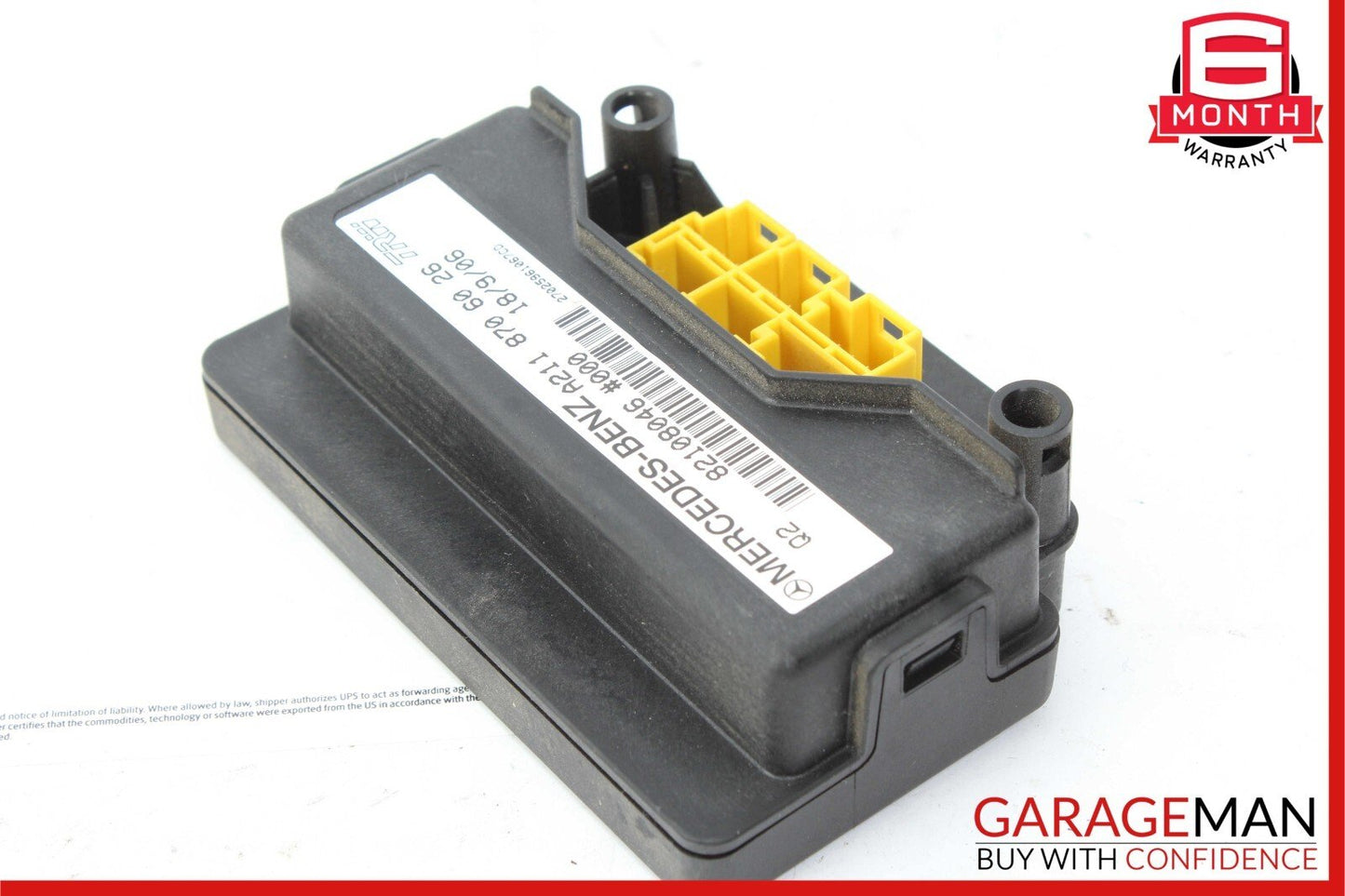 06-09 Mercedes W211 E350 ML350 Front Right Seat Weight Sensor Control Module OEM