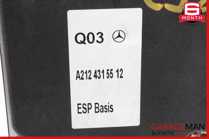 10-13 Mercedes W212 E350 E550 ABS Anti Lock Brake Pump Control Module Assy