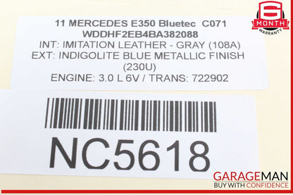 10-16 Mercedes W212 E350 Bluetec Front Left Driver Side Top Upper Control Arm