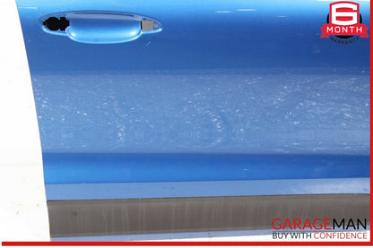 15-25 Porsche Macan 95B Front Right Passenger Side Door Shell Blue OEM
