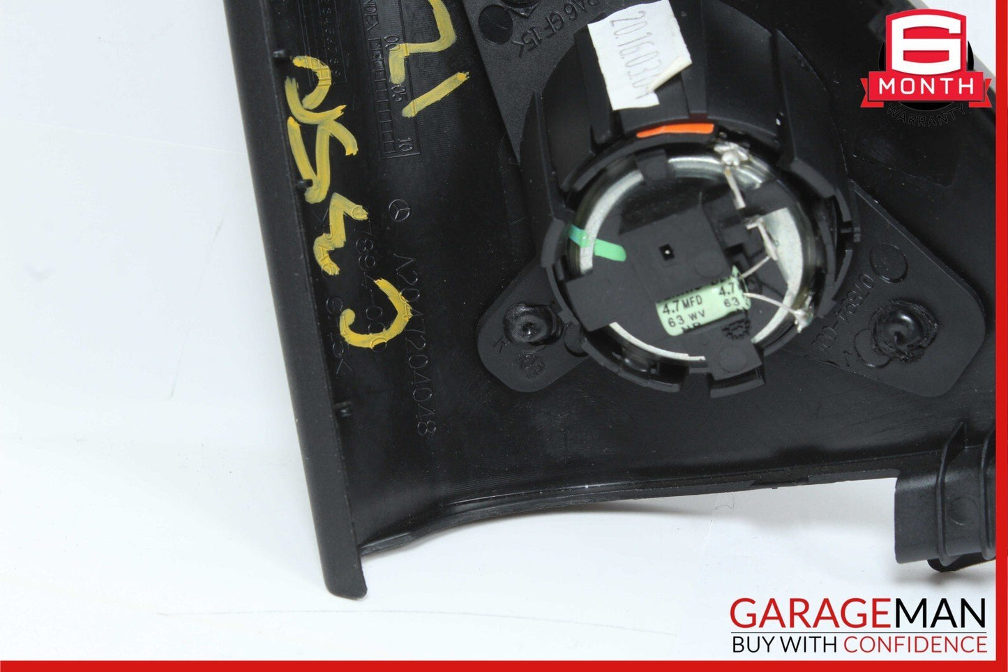 12-14 Mercedes W204 C350 C250 Coupe Front Right Door Panel Tweeter Speaker Cover