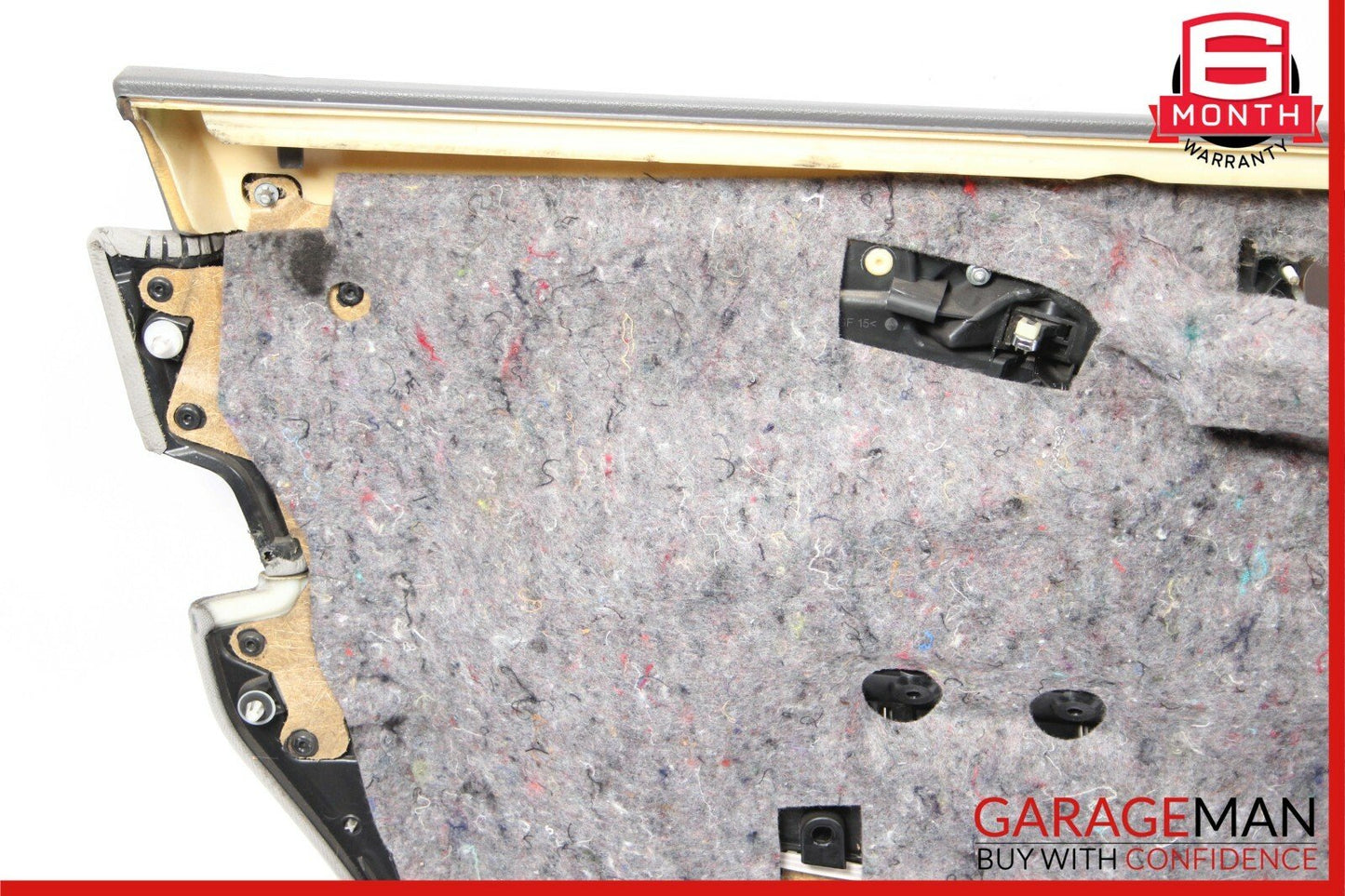03-06 Mercedes W211 E500 Front Right Side Interior Door Panel Trim Cover Gray