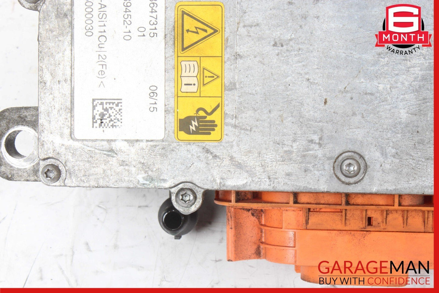 14-17 BMW i3 I01 Hybrid High Voltage Charging Module Converter 639452 OEM